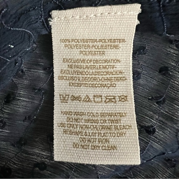 Intimately Free People Sequin Cami Top Dark Navy Size Medium bohemian glam Vegas - Picture 6 of 6